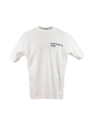 Carhartt Wip T-shirt Wit 611424
 Maat L
 