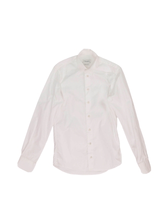 Profuomo Overhemd Wit 611543
 Maat 37
 