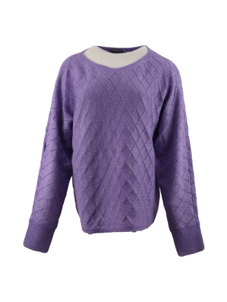 T.w.o.d.a.y Trui Paars 611705
 Maat XXL
 