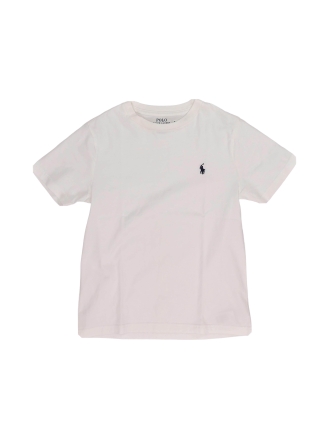 Polo Ralph Lauren T-shirt Wit 611726
 Maat 140
 