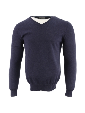 The Blueprint Trui Blauw 611775
 Maat M
 