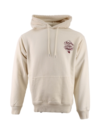 Drole De Monsieur Hoodie Wit 611871
 Maat M
 