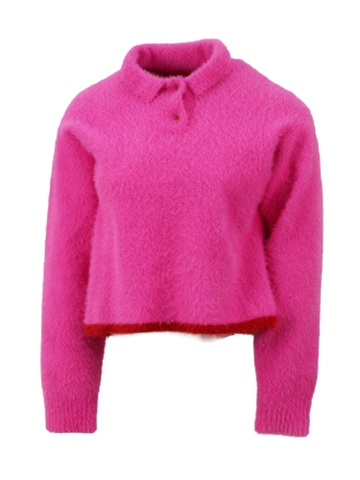 Jacquemus Trui Roze 612285
Maat 34