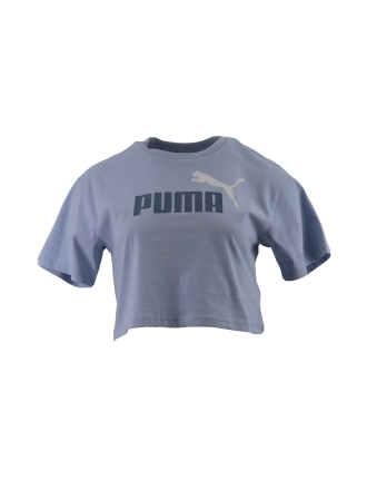 Puma T-shirt Blauw 612330
 Maat 152
 