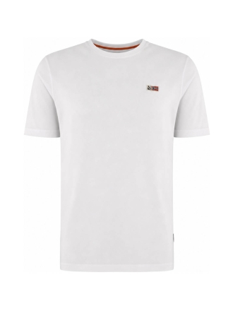 Napapijri T-shirt Wit 612369
 Maat XL
 