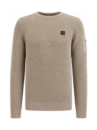 PME Legend Trui Beige 612376
 Maat L
 