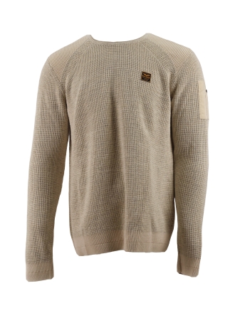 PME Legend Trui Beige 612376
 Maat L
 