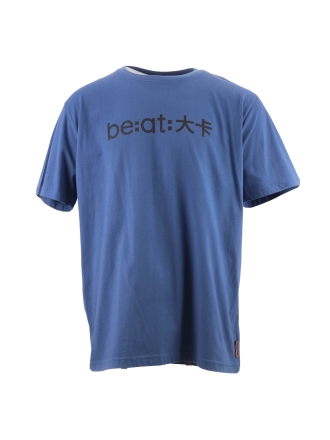 Be:at: T-shirt Blauw 612443
 Maat XXL
 