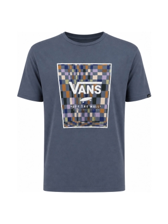 Vans T-shirt Blauw 612585
 Maat XL
 