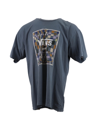 Vans T-shirt Blauw 612585
 Maat XL
 