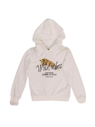 Kids Only Hoodie Wit 612873
 Maat 148
 
