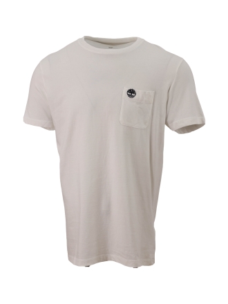 Timberland T-shirt Wit 613638
 Maat L
 