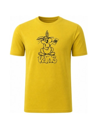 Vans T-shirt Geel 613832
 Maat M
 